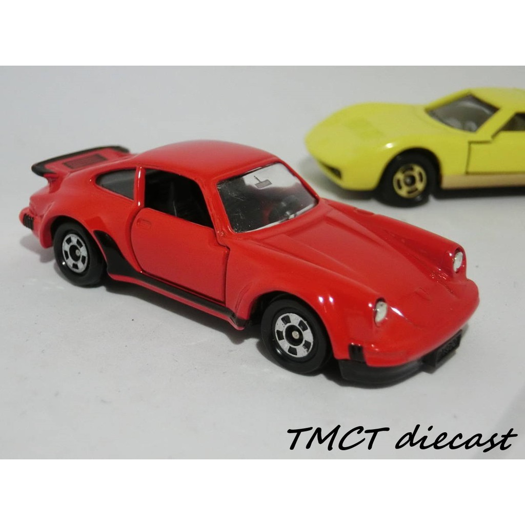 Mô hình xe thể thao 1/64 Tomica Lamborghini Miura SV F.40 1978 - Porsche 930 Turbo Type No.F1 1979 Made in China