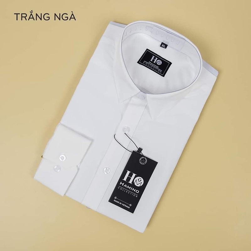 Áo Sơ Mi Nam Dài Tay Công Sở Cao Cấp, Áo Sơ Mi Nam Hàn Quốc [Gấp Hộp] Vải Lụa Mềm Mịn, Thoáng Mát VNXK Slimfit