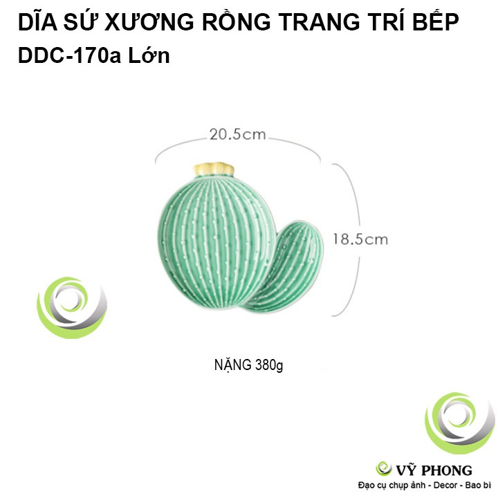 DĨA SỨ HÌNH XƯƠNG RỒNG STYLE BẮC ÂU DECOR TRANG TRÍ BẾP, ĐẠO CỤ CHỤP ẢNH SẢN PHẨM INS DDC-170a,b