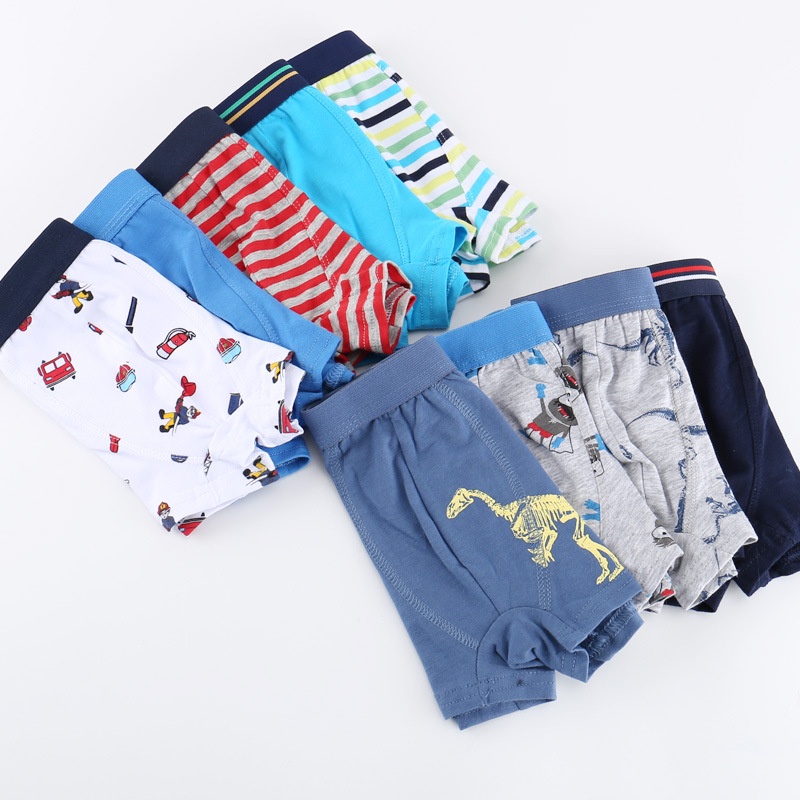 Boxer / Quần Lót Bé Trai Cotton Hình Siêu Nhân Xuất Đông Âu ( Q183 ).