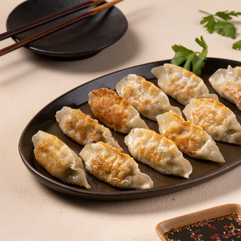 [SHIP HCM] Bánh xếp chay nhân nấm Bibigo 300g