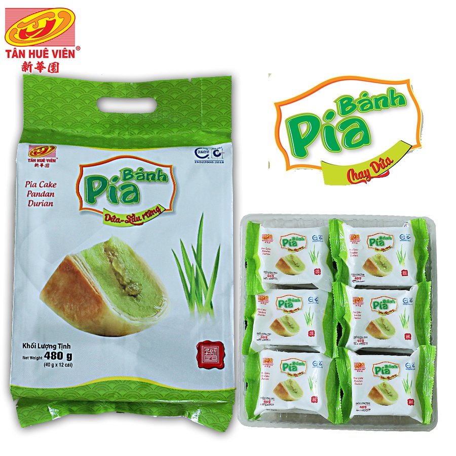 Bánh pía chay dứa 480g