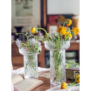 Lọ Hoa Thủy Tinh Siêu Xinh Trang Trí - Bình Lọ Thủy  Tinh Cắm Hoa Độc Đáo