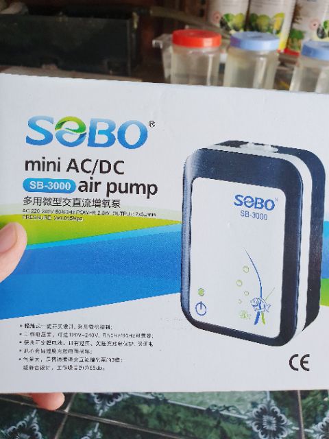 MÁY SỦI OXY TÍCH NĂNG LƯỢNG MẤT ĐIỆN TỰ CHUYỆN CHẾ ĐỘ PIN DỰ TRỮ SOBO SB 3000 TẶNG KÈM DÂY VÀ SỦI OXY