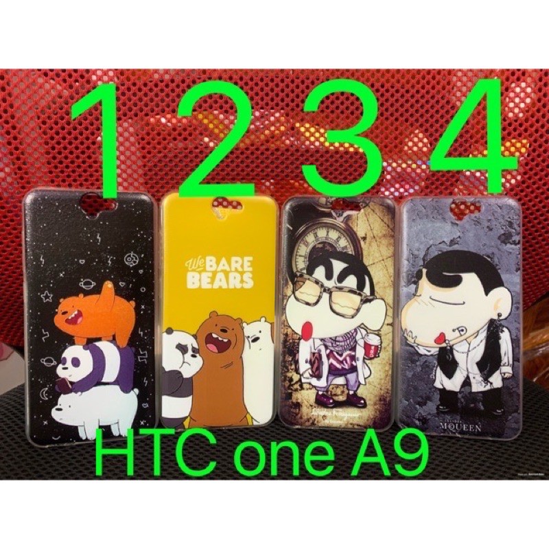 Ốp lưng Htc one A9 dẻo in hình dễ thương