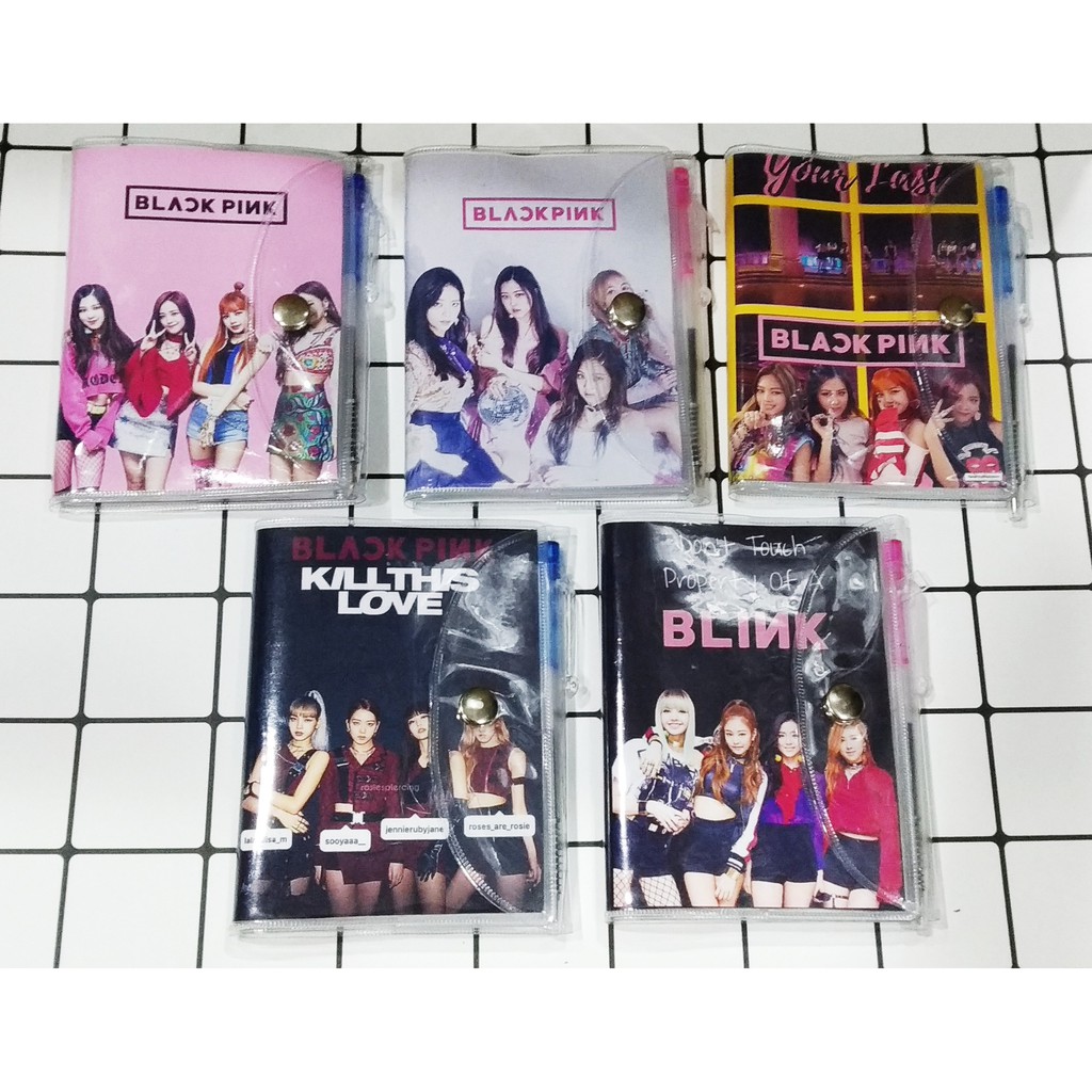 SB4 sổ kèm bút blackpink sổ thần tượng idol kpop blink