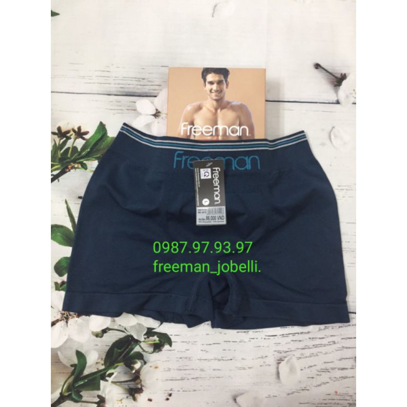 Quần boxer nam Freeman 6512[hình thật, +video],quần dệt kim co giãn đa chiều