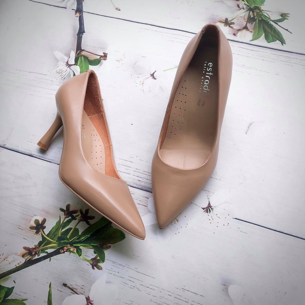 Giầy Cao Gót Nữ 6cm Da Thật Da Dê VNXK