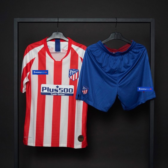 Áo đấu Atletico Madrid sân nhà 2019-2020 sọc đỏ trắng, áo Atletico 2019/2020 sọc đỏ trắng sân nhà - Bản SF (Thái Lan)