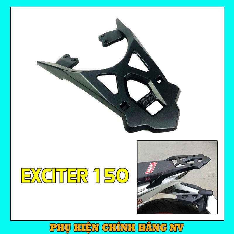 Cảng sau Exciter 150, tay dắt Ex 150 mẫu Motorart mã lai thay thế tay dắt zin nhôm đúc cao cấp