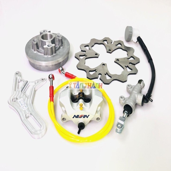 Bộ Đĩa Sau Sirius Heo Nissin K2 Đĩa 220Mm V1 MS1268