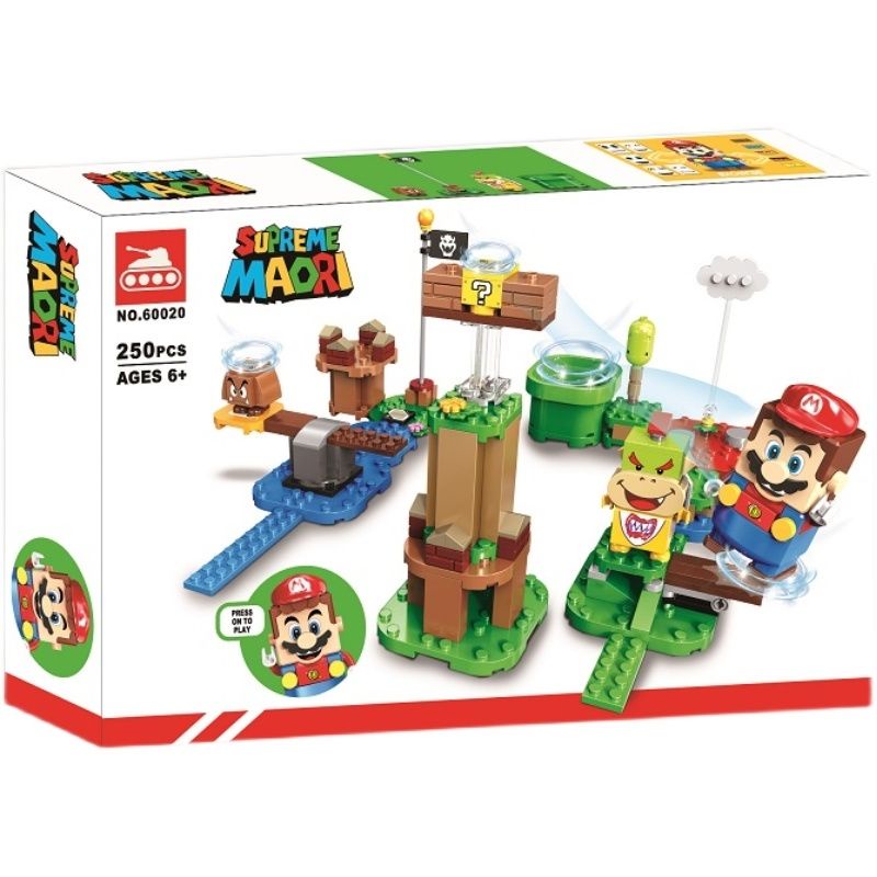 Bộ Đồ Chơi Lắp Ráp Lego Super Mario 71360 60020 +!