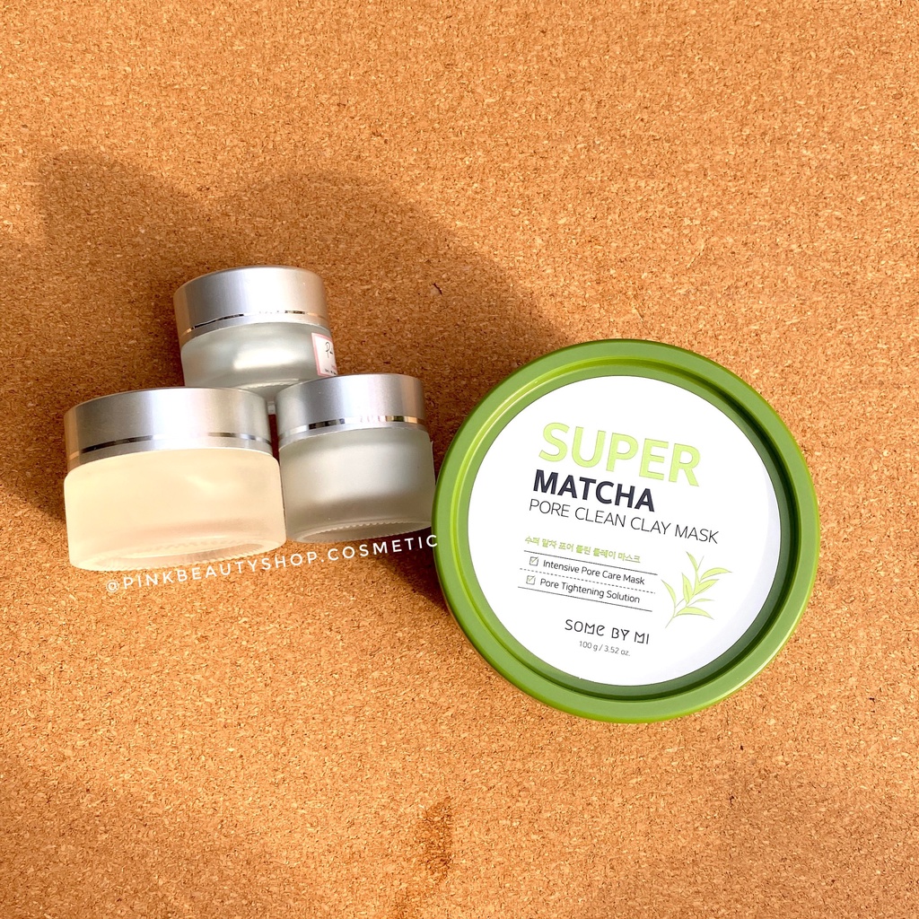 Mặt Nạ Đất Sét Some By Mi Làm Sạch Lỗ Chân Lông Super Matcha Pore Clean Clay Mask