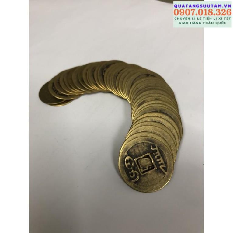 ✅Đồng xu cổ âm dương chiêu tài lộc hút may mắn