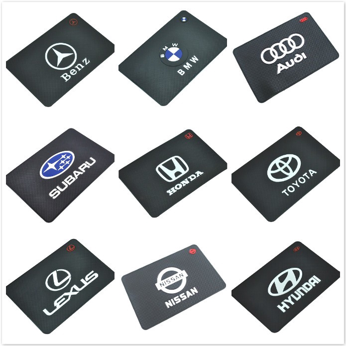 Thảm Lót Điện Thoại / Thiết Bị Định Vị GPS Chống Trượt Cho Xe Hơi Honda KIA