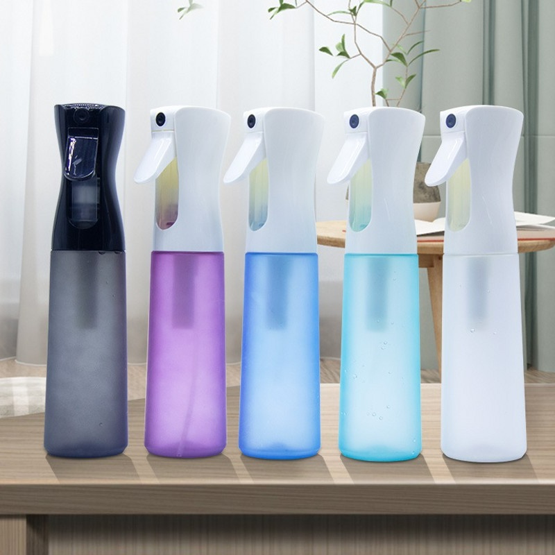 Bình Xịt Nước Rửa Mặt/Tóc Trong Suốt Áp Suất Cao 300ML