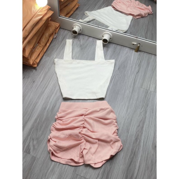 Sét áo 2 dây bảng bự & quần giún siêu hot🆕🆕