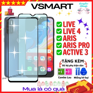 Kính Cường Lực Vsmart Live 4 / Live / Aris / Aris Pro / Active 3 - Miếng dán Full màn hình 111D cho điện thoạI