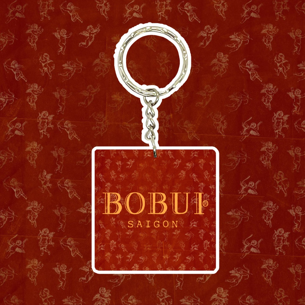 Móc khóa bobui treo balo túi xách mini siêu cute MK1