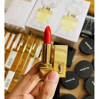 SON YSL MÀU ĐỎ CAM MÃ 13 MINISIZE