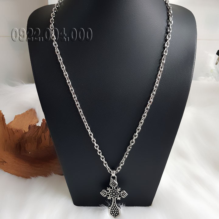 Dây chuyền nam, dây chuyền chromeheart inox MZ1570