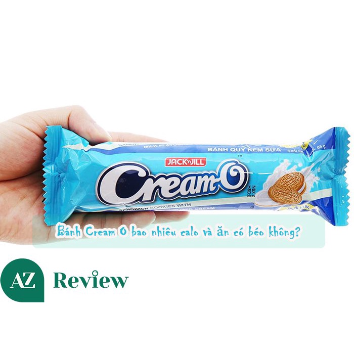 Bánh quy nhân kem hương dâu sữa chua Cream-O gói 85g