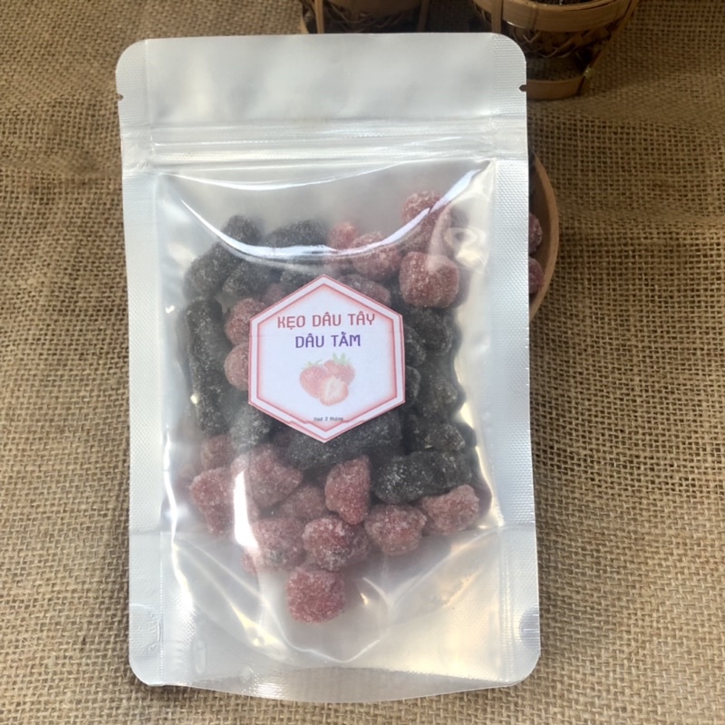 100gr ô mai dâu tây mix dâu tằm❤️ chua ngọt