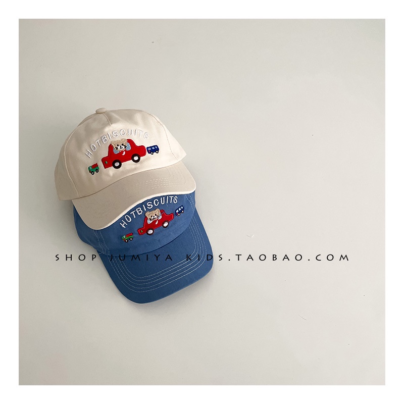 Mũ Lưỡi Trai Họa Tiết Thêu Phong Cách Mùa Hè Cá Tính Cho Bé Từ 1-3 Tuổi