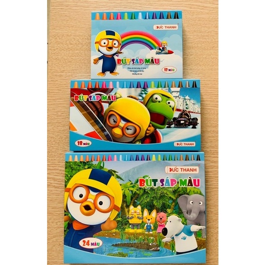 Bút sáp tô 12 mầu, 18 mầu