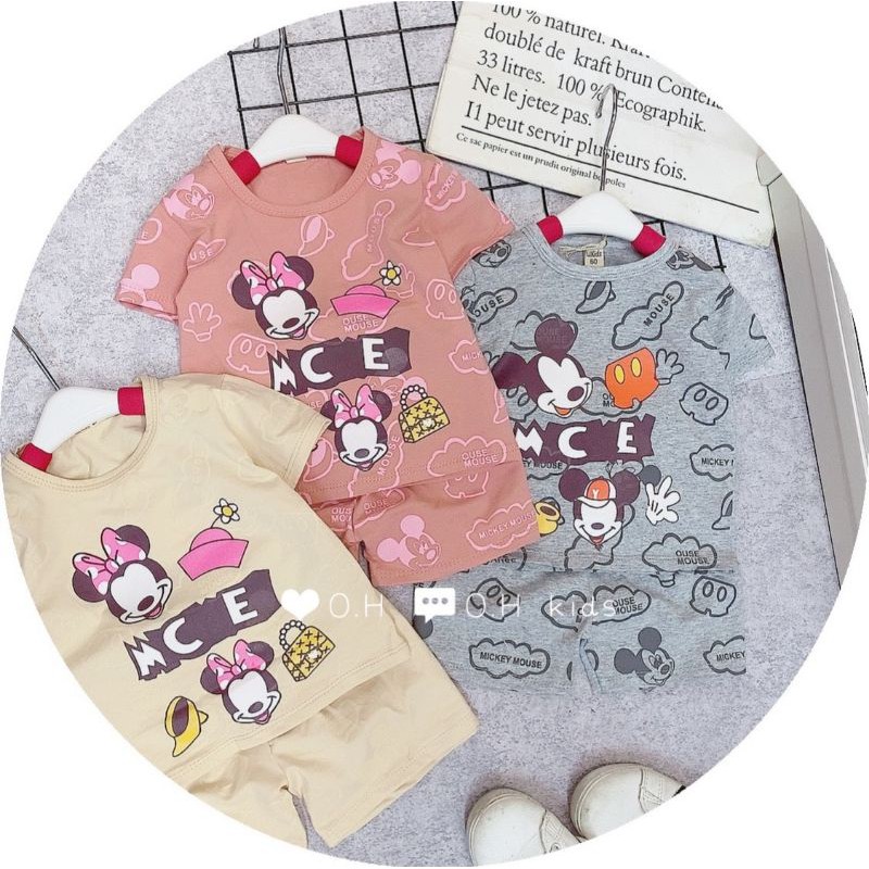 Sét bộ MICKEY QCCC siêu cute cho pé