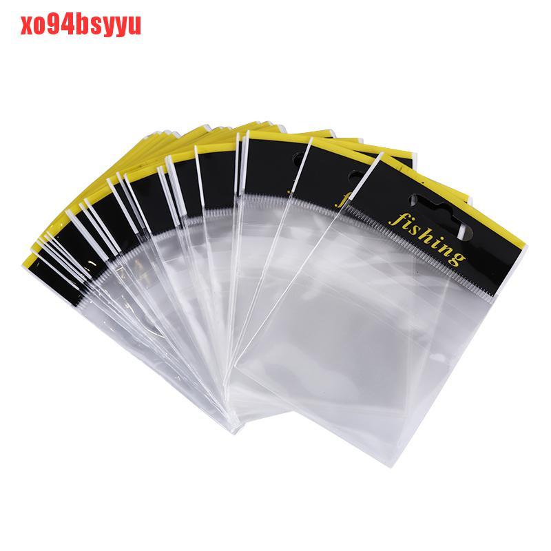 Set 100 Túi Đựng Móc Câu Cá Nhỏ Gọn Tiện Dụng Xo94Bsyu