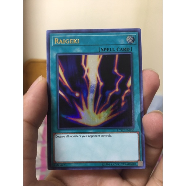 Thẻ bài yugioh Raigeki