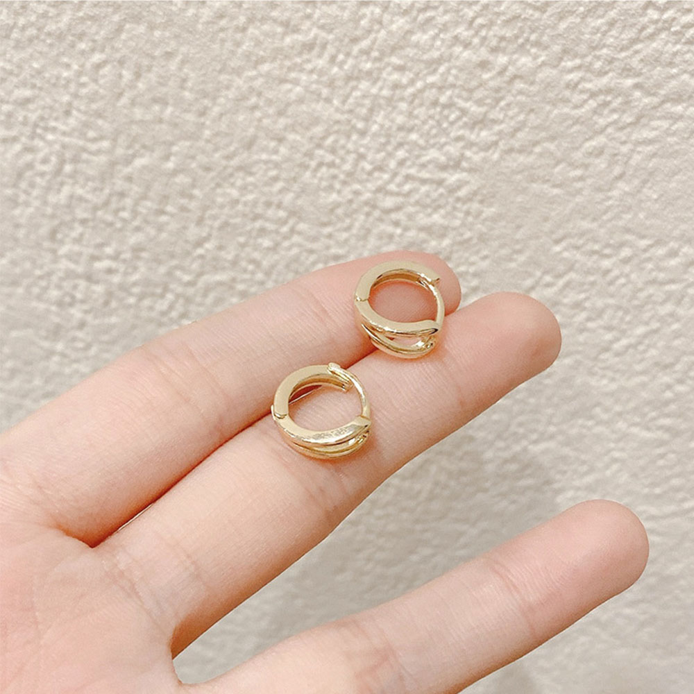 Hoa Tai Dạng Vòng Thời Trang Dành Cho Nữ