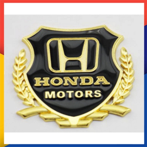 Logo HONDA / VIP Motors Kim Loại Dán Ô Tô, Xe Máy SH2012 - SH 2020, AB.. (GIÁ 1 CHIẾC)