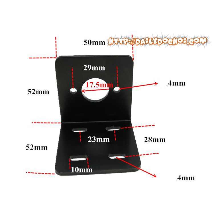Giá đỡ động cơ kín dành cho động cơ 775 bằng kim loại giá rẻ