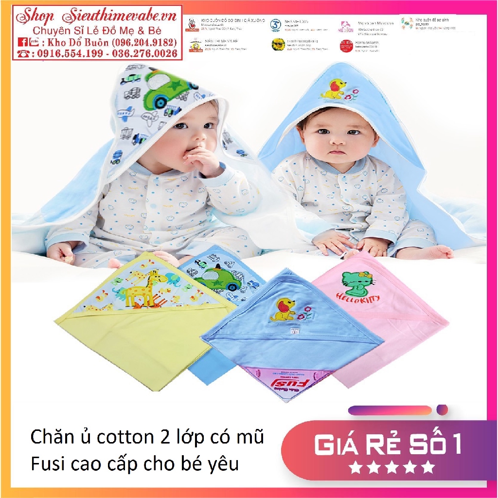 Chăn ủ hè chất cotton loại đẹp fusi