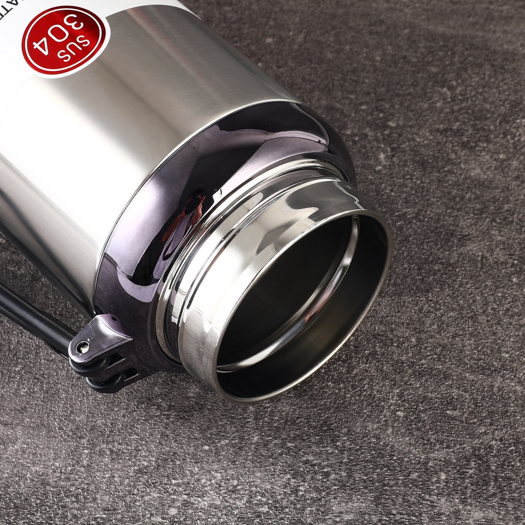 Bình nước giữ nhiệt thân inox cao cấp nắp kim cương 600ml/1000ml/1200ml/1500ml (BNVC)