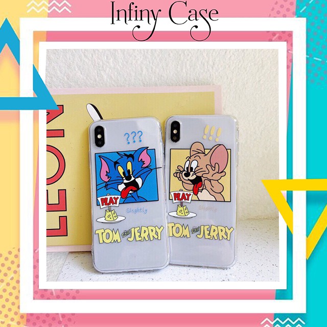 Ốp lưng iphone Tom & Jerry 5 5S 6 6S 6Plus 6S Plus 7 8 7 Plus 8 Plus X XS Max 11 11 Pro 11 ProMax - Infinity Case M571 | BigBuy360 - bigbuy360.vn