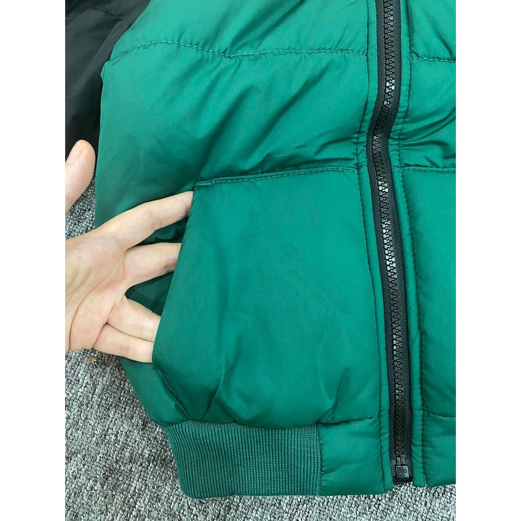 Áo Phao thu đông bé trai bomber phối màu