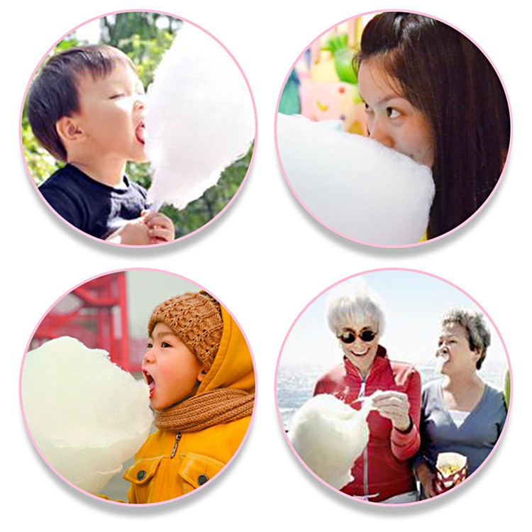 Máy Làm Kẹo Bông Gòn 220v - Máy Làm Kẹo Bông Tiện Lợi Thông Minh