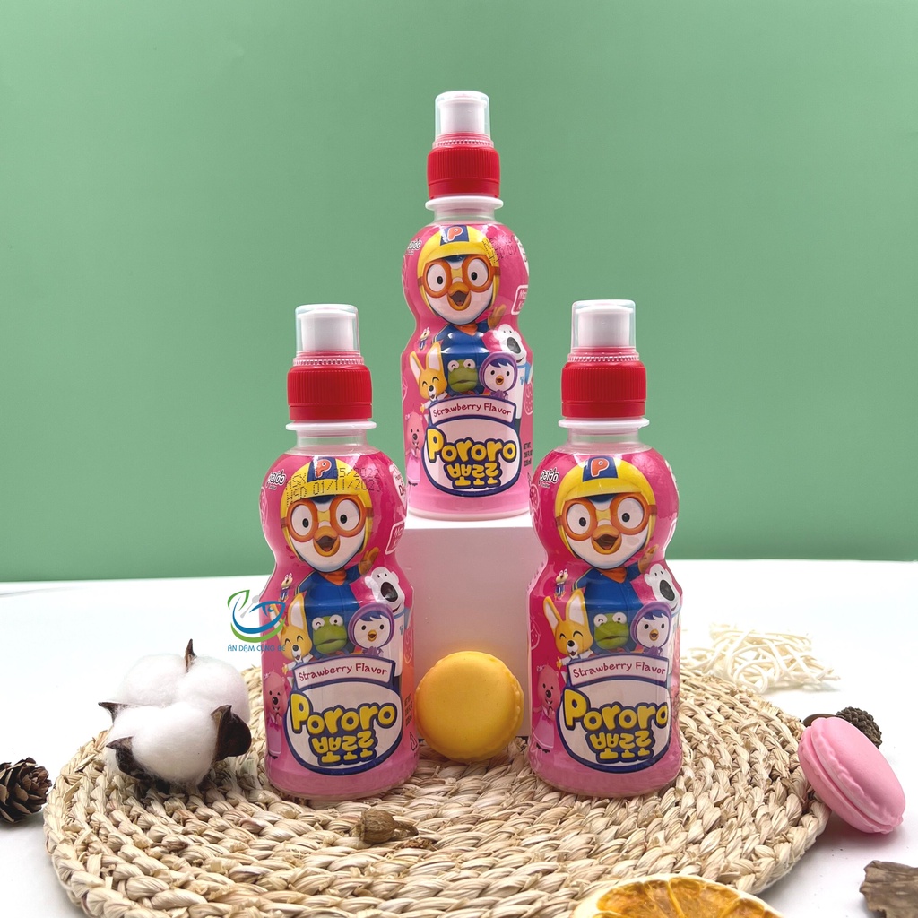 Nước ép trái cây Pororo Hàn Quốc cho bé 3 tuổi 235ml thơm ngon bổ dưỡng chính hãng 88092