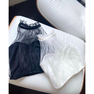 Áo sát nách ren cổ ViVi Top