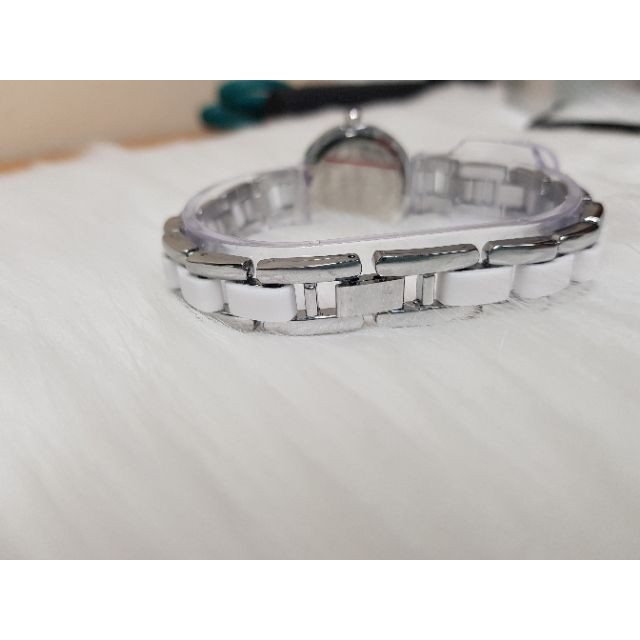 [siêu rẻ] Đồng hồ nữ Keep in Touch 8499 dây thép sứ cao cấp mặt tròn
