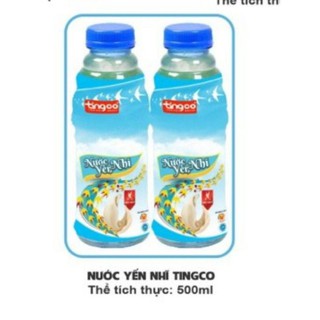 Thùng 24 chai nước yến nhĩ TINGCO 500ML