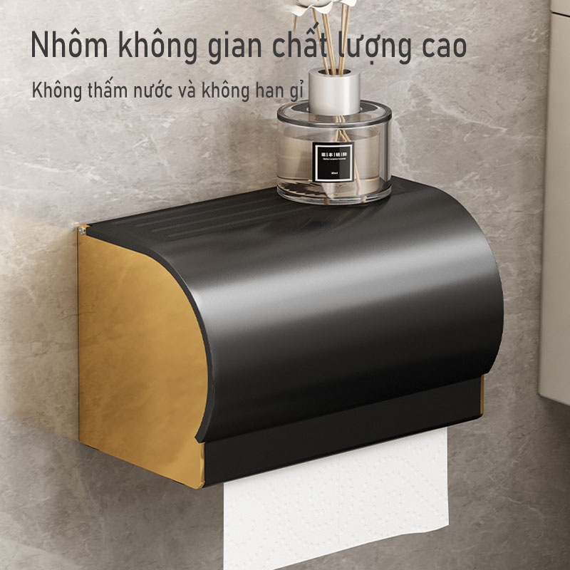 Hộp đựng khăn giấy MEIDOO chống nước không cần khoan tiện dụng