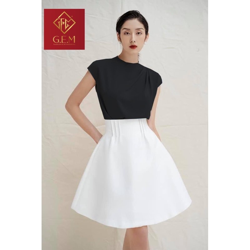Áo kiểu nữ G173 áo ba lỗ thời trang đẹp chất lụa mát dễ phối với chân váy hoặc các loại quần thời trang - GEM Fashion