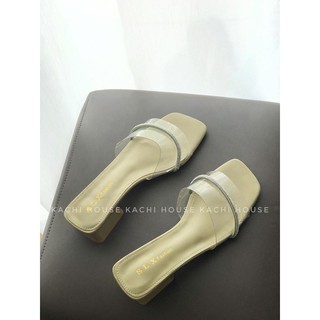 Dép SLX quai trong phối cườm gót 3P