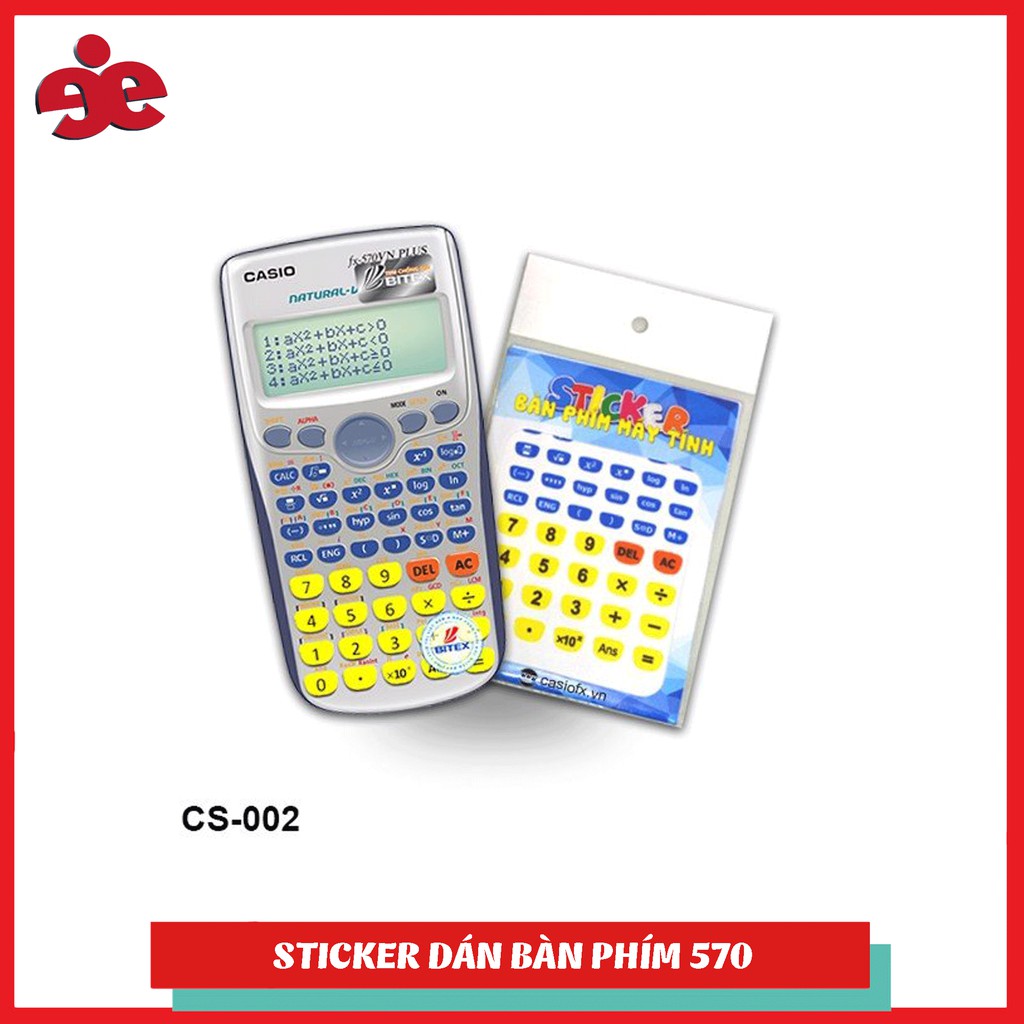 Combo 07 miếng sticker trang trí phím máy tính