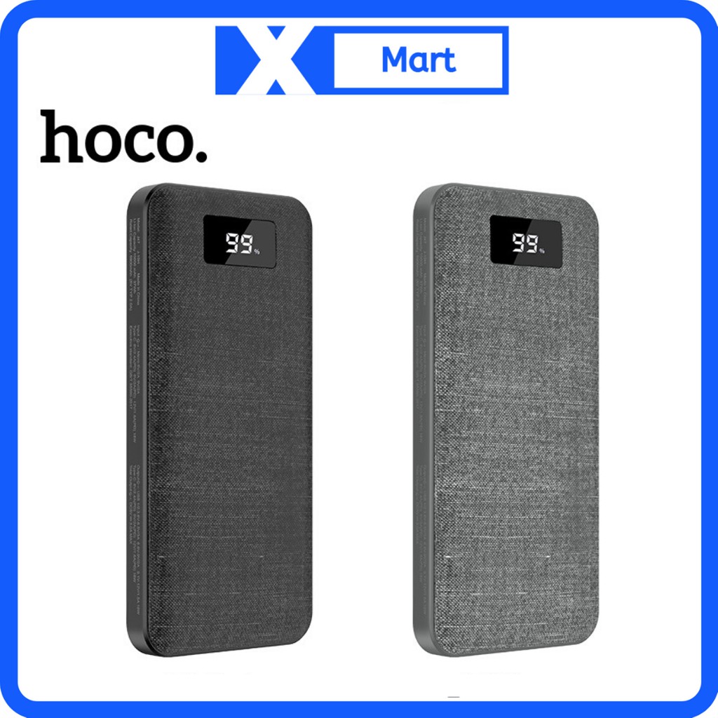 Pin dự phòng 10.000mah HOCO J47 chính hãng - Sạc dự phòng dùng được cho nhiều dòng điện thoại