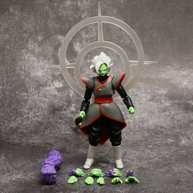 [Hàng có sẵn-Xả hàng tăng doanh số-Mẫu hot 2020] Mô hình Zamasu khớp cử động cao 18cm - Dragon ball Z 2020